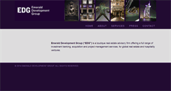 Desktop Screenshot of emeralddevgroup.com